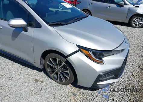 2020 Toyota Corolla Se from USA, damaged, VIN 5YFS4RCE6LP015539